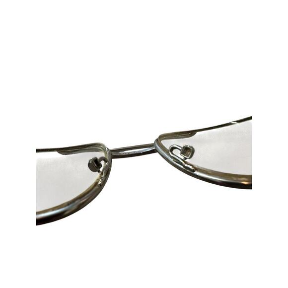 Vintage Safilo Elasta 3070 Square Frame Pilot Metal Sunglasses - Picture 6 of 8